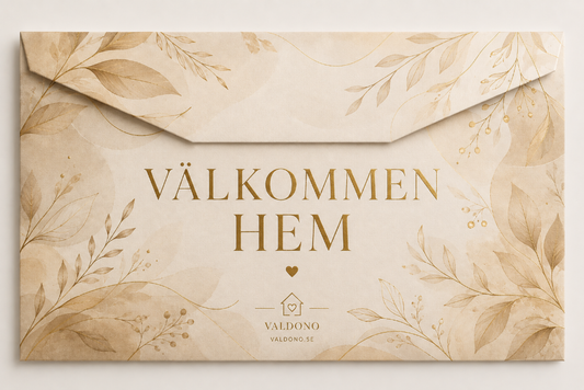 VÄLKOMMEN HEM GÅVA