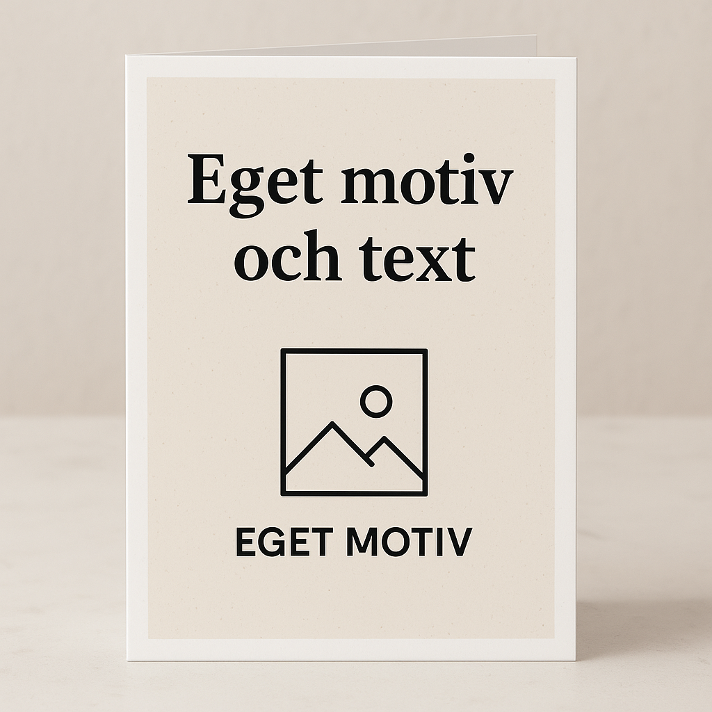 EGEN DESIGN (motiv + text)